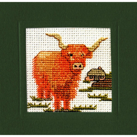 Highland Cow Card