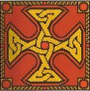 Amber Celtic Cross