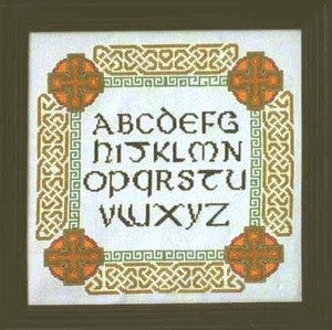 Celtic Alphabet Sampler