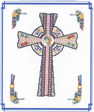 Celtic Lion Cross