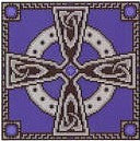 Lapis  Celtic Cross