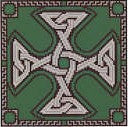 Malachite Celtic Cross