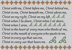 St Patrick's Breastplate Prayer