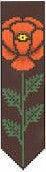 Scarlet Poppy Bookmark