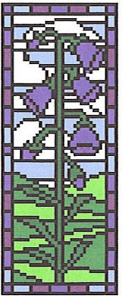 Stained Glass Bluebell