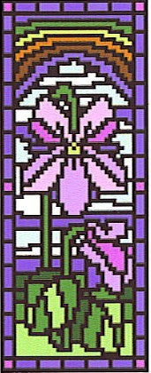 Stained Glass Violet