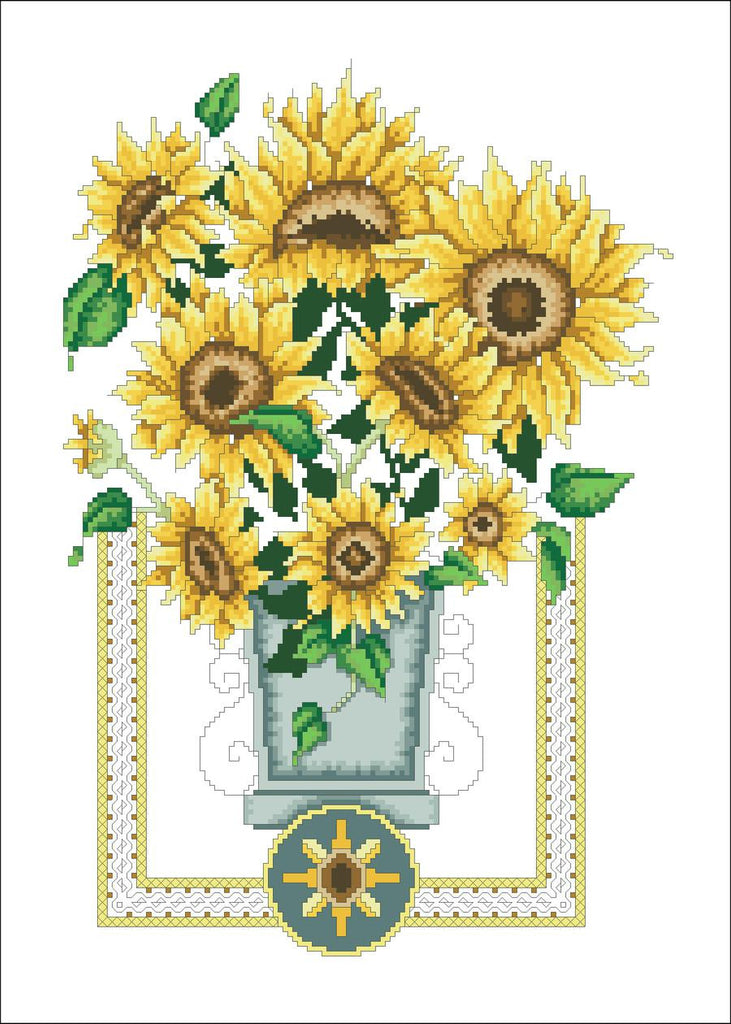 Sunflowers on Display